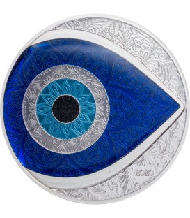 EVIL EYE 1 Oz Silver Coin 5$ Palau 2020