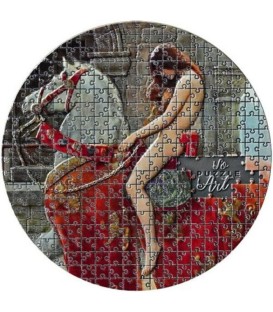 LADY GODVIA Jhon Collier Puzzle Art 3 oz Silver Coin 3000 Francs Cameroon 2020