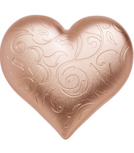 ROSY HEART Shape 1 Oz Silver Coin 5$ Palau 2021